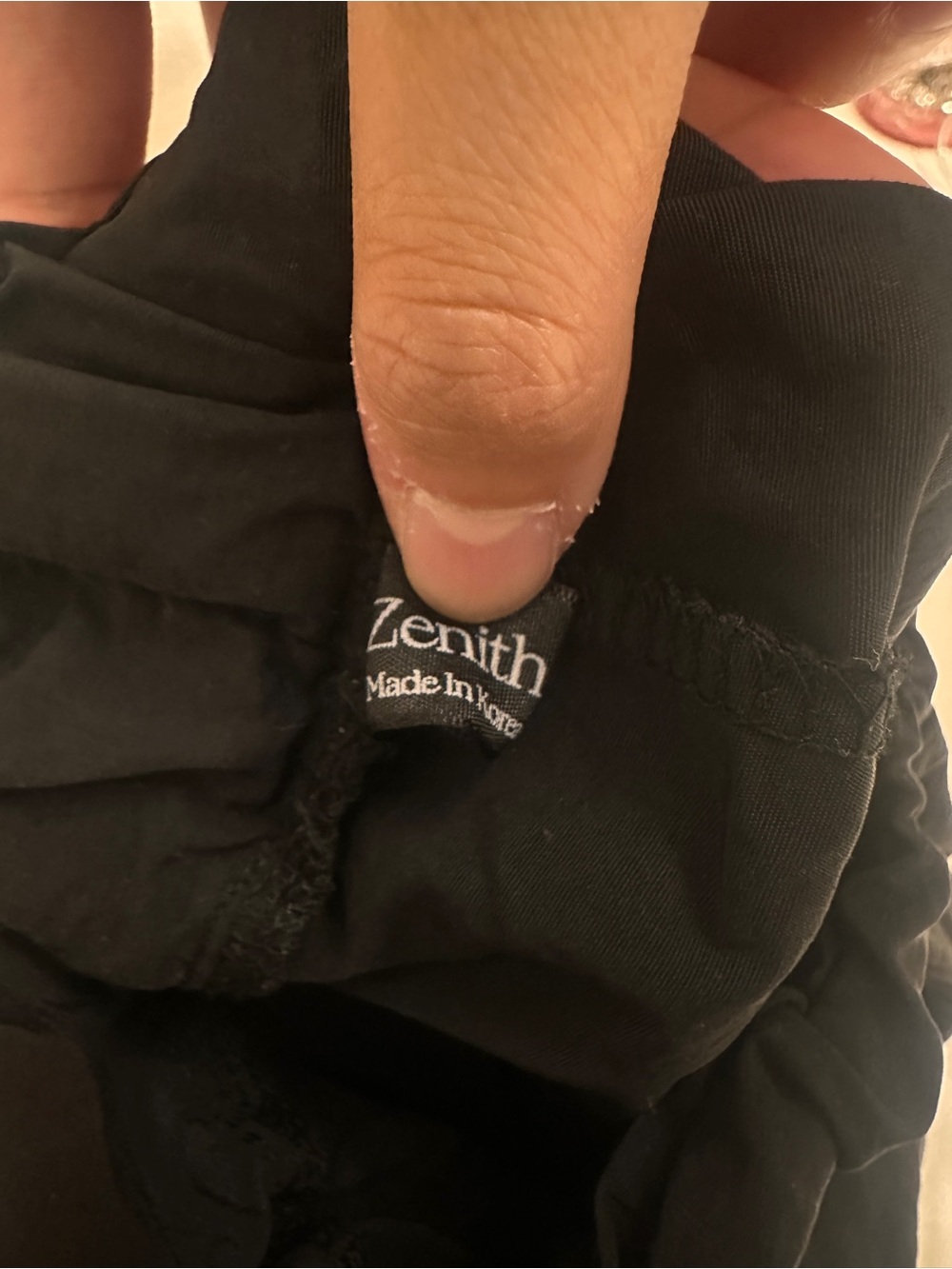 Zenith Black Drawstring Cargo Pants - Picture 7 of 7
